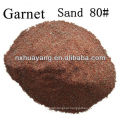 80# sand blasting abrasive garnet / 80 mesh Water Jet Cutting Garnet